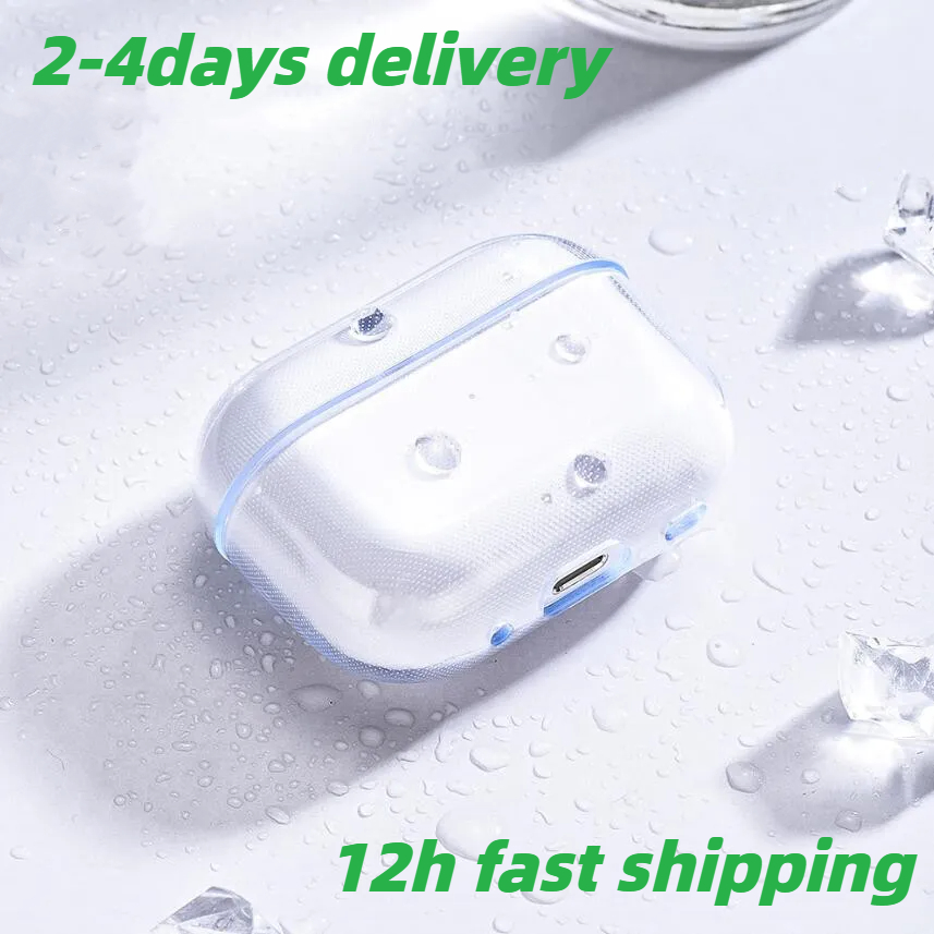 

For Airpods pro 2 air pods airpod earphones 3 Solid Silicone Cute Protective Headphone Cover Apple Wireless Charging Box Shockproof 3nd 2nd Case, White
