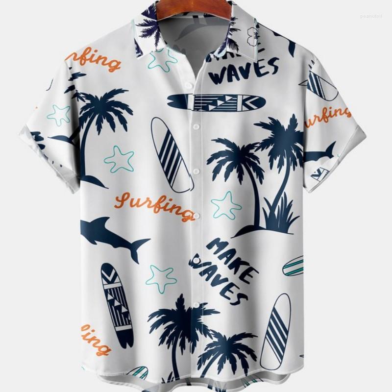 

Men's Casual Shirts 3D Vintage Men's Luxury Beach Short Sleeve Fashion Camisa Male Floral Shirt For Men Fitness Clothing Design Print, E01-jdcs09514