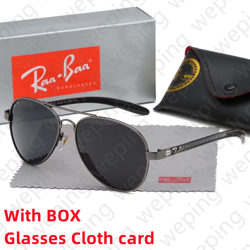 

Luxury Designer Polarized 8037 Sunglasses Men bens Women Pilot Sunglasses UV400 Eyewear Ray sun Glasses Frame Polaroid Lens With box