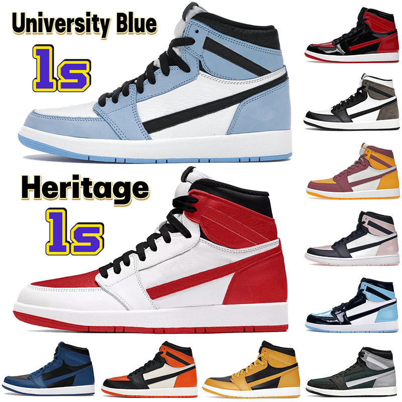 

Hot Basketball shoes Dark Mocha University Red UNC Light Smoke Grey Hyper Chicago bred royal Silver Toe Shadow Twist mens womens running sneakers, 20