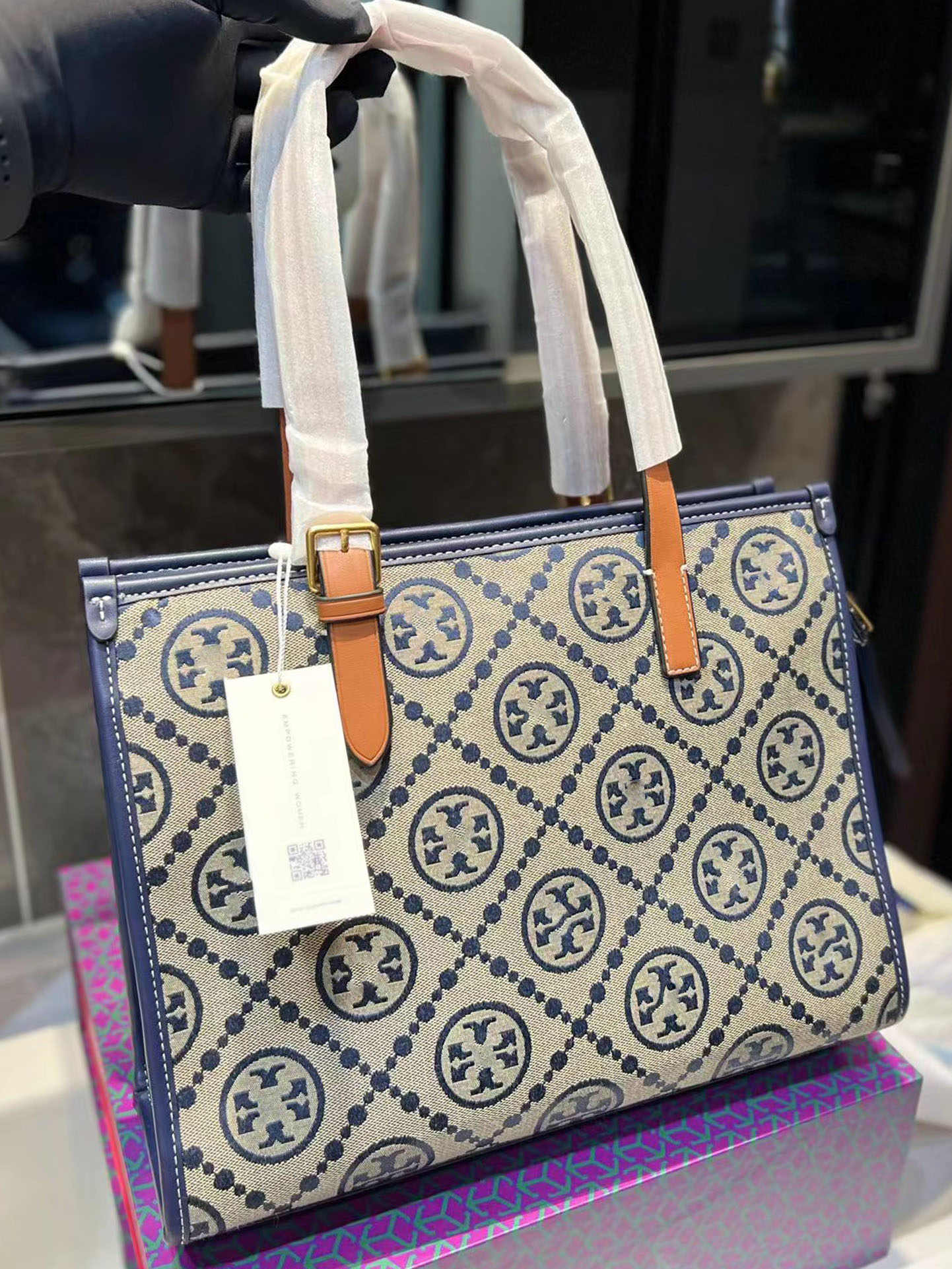 

Oversize Women Totes Large Capacity Icare Maxi Shopping Bags Handbags Designer Crossbody lady Shoulder Purses Wallet handbags, Blue