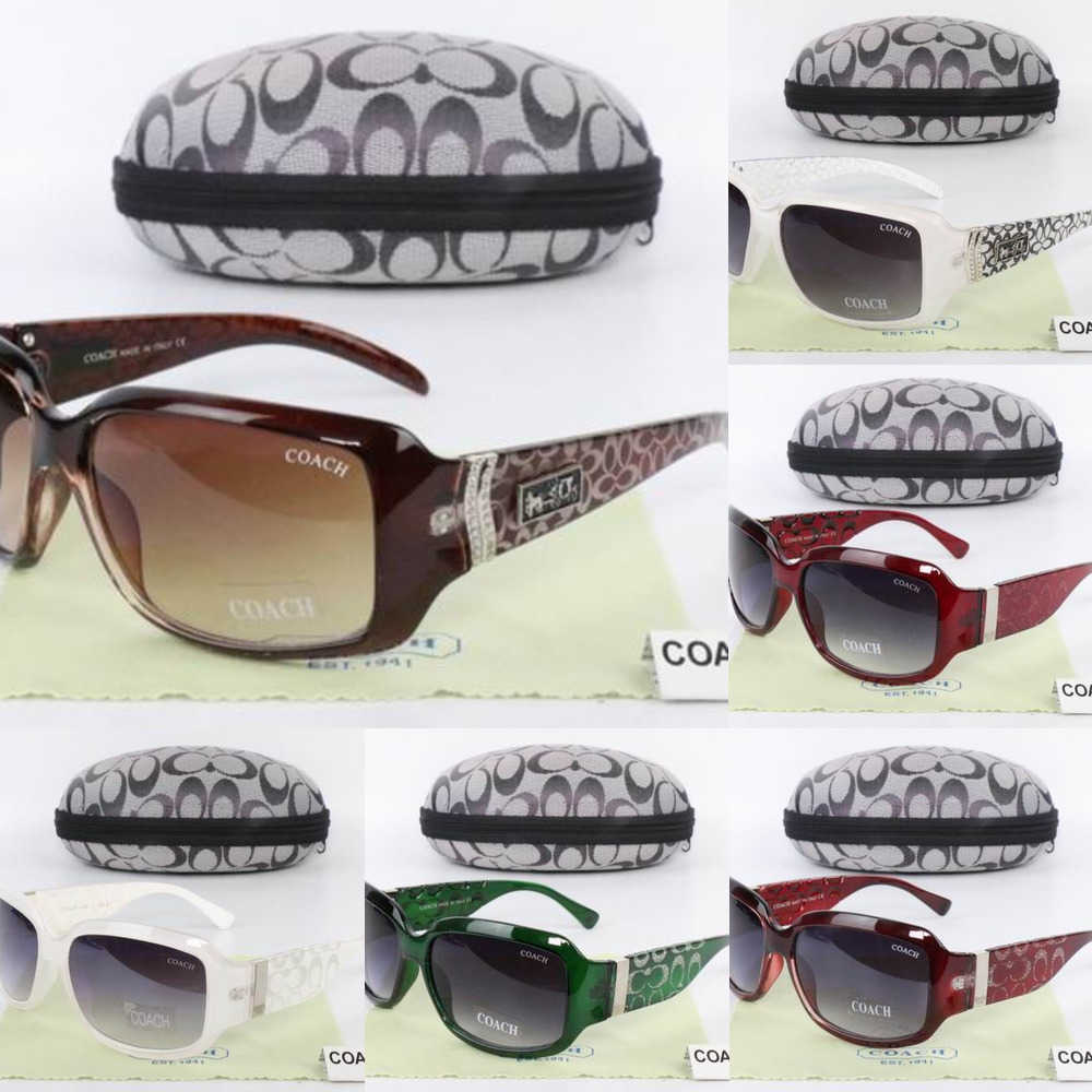 

Men Classic Brand Retro women COACH Sunglasses 2023 Luxury Designer Eyewear Metal Frame Designers Sun Glasses Woman vrz