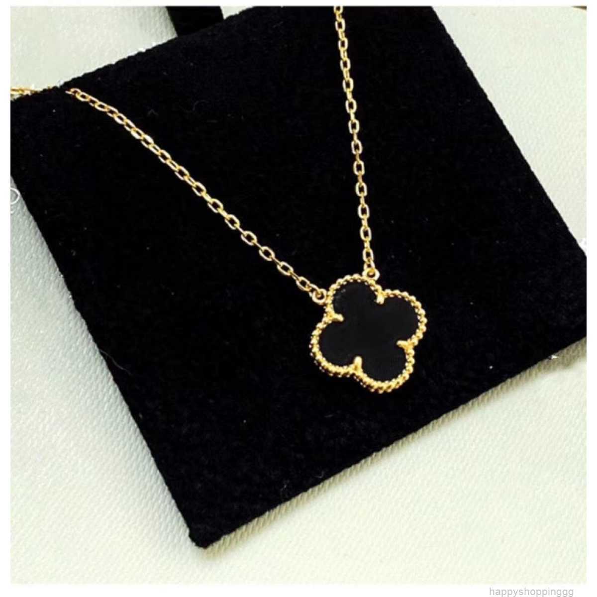 

2023 van clover necklace Fashion Flowers Four-leaf Clover Cleef Womens Luxury Designer Necklaces Jewelry