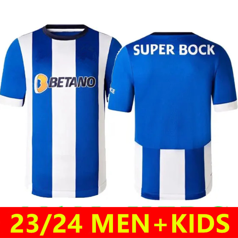 

23 24 FC CAMPEOES 30 Portos Soccer Jerseys 2023 2024 Men kids Camisa SPECIAL Titulos Futebol Clube LUIS DIAZ MATHEUS MEHDI Maillots De Foot MAREGA SERGIO Shirt Home, Men 23/24 home