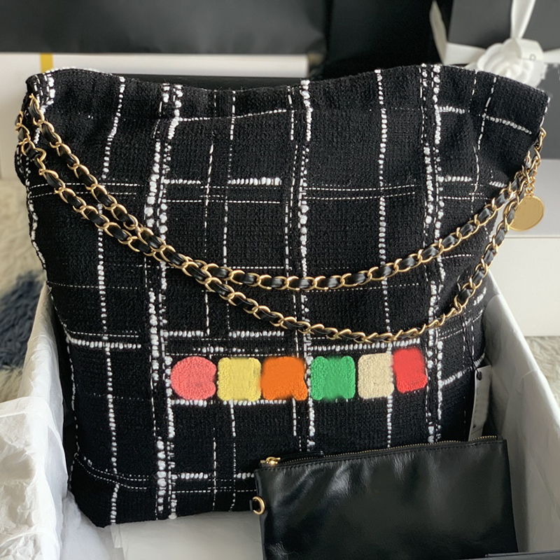 

10A Fashion Designer Bag Women's Bag 48cm Backpack Handbag purse Original box leather Cross Body chain high-quality AS3262