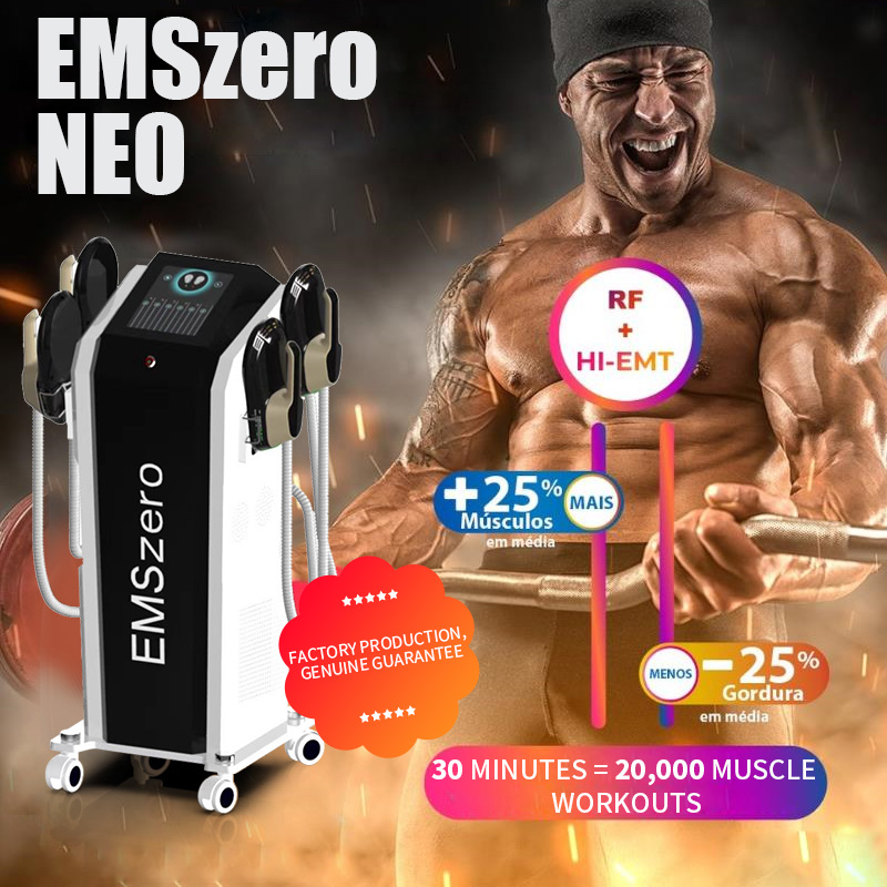 

2023 New DLS-EMSlim sculpt NEO Nova 14 Tesla Power 6500W hi-emt 4 pcs Handles With Pelvic Stimulation Pads Optional EMSzero