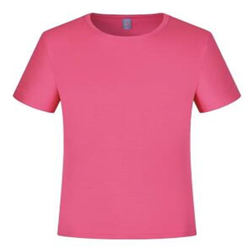 

23-24Short sleeved T-shirt for men' summer ice silk solid color bottom shirt, loose and breathable round neck, half sleeved, thin quick drying T-shirt, Beige