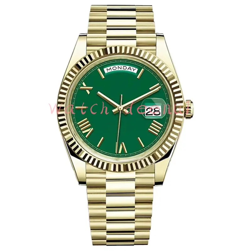 

deenu1 Men's automatic mechanical watch 40mm stainless steel swimming wristwatch design classic sapphire luminous watches business leisure m, Color1