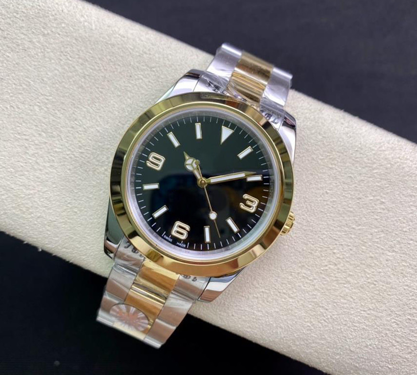 

Men's sports mechanical automatic watch 41MM 904L All Stainless Steel Illuminated Waterproof Sapphire Watch Classic Business Watch
