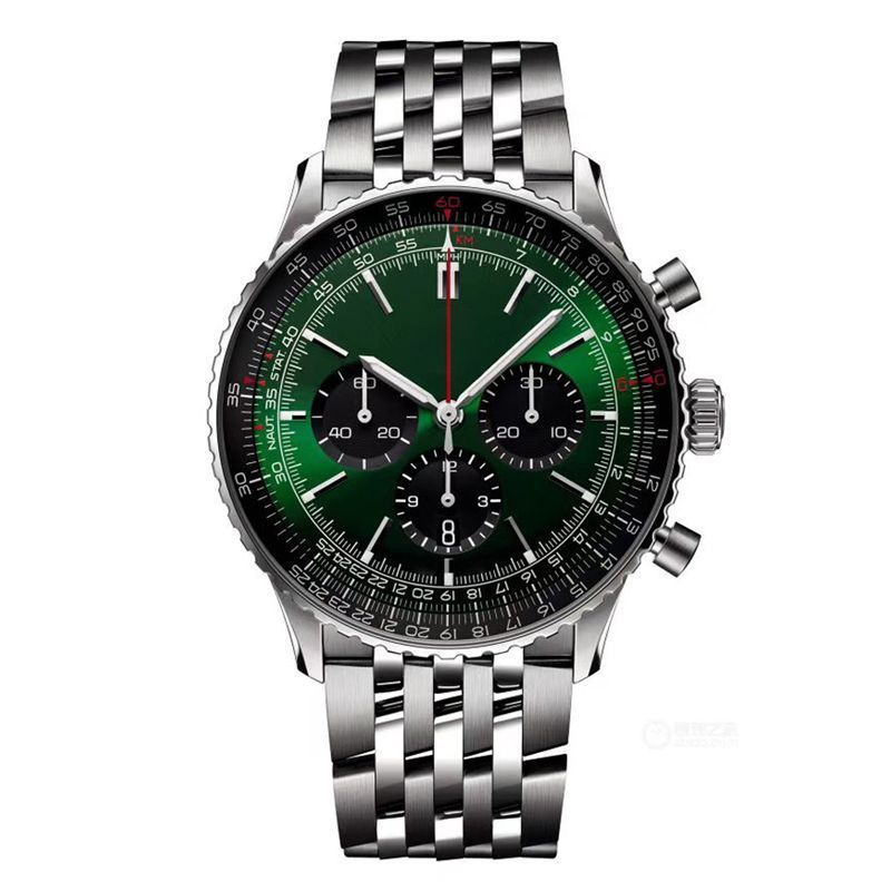 

Mens watch precision and durability 50mm montre automatic movement 904L stainless steel Leather strap watches mens waterproof Wristwatches automatic watches, S15