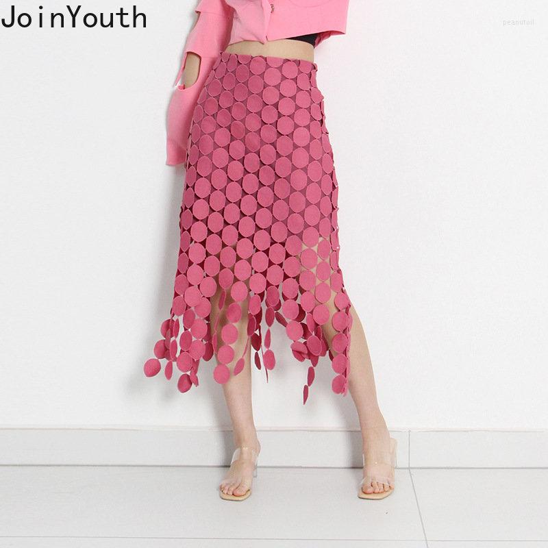 

Skirts Tassel Irregular Skirt Women, Black