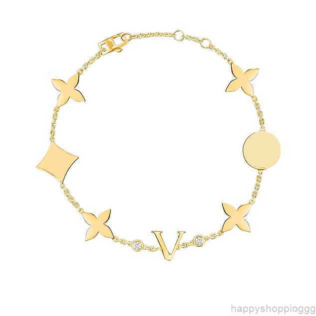 

Luxury designer bracelet Four Leaf Clover Charm Bracelets Elegant Fashion 18K Gold Agate Shell chain Mother Women Girls Couple Holiday Birthday Party Gifts chains