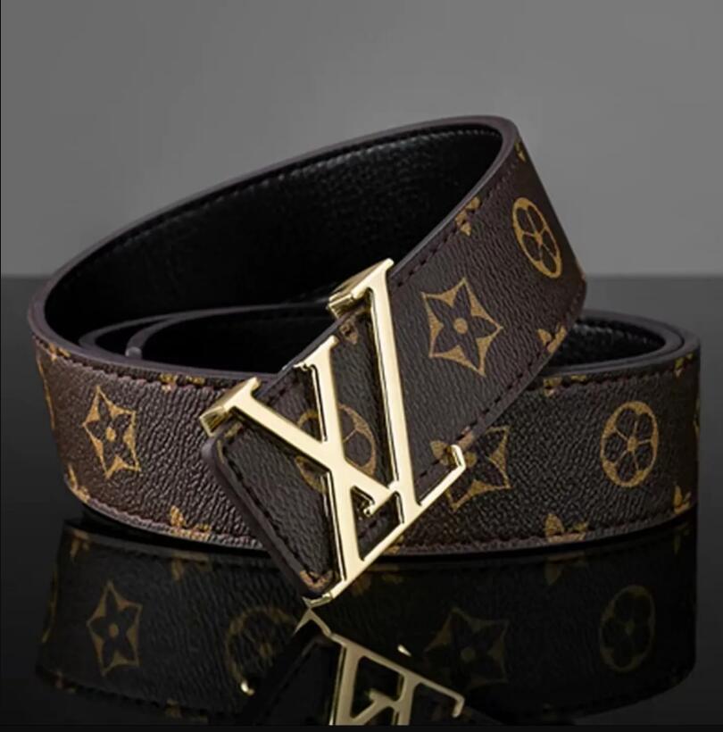 

2023 Belts for Jeans Luxury Design Women Needle Buckle Fashion Letters Plaid Print Golden Belt Party Favors with Box Size 100cm-125CM louise vutton viuton