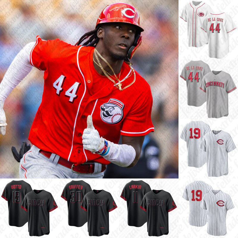 

Elly De La Cruz Ken Griffey Custom 2023 Reds City Connect Jersey Joey Votto Joe Morgan Tyler Stephenson Jonathan India TJ Friedl Nick Lodolo Hunter Greene Nick Lodolo, Womans s-xxl black