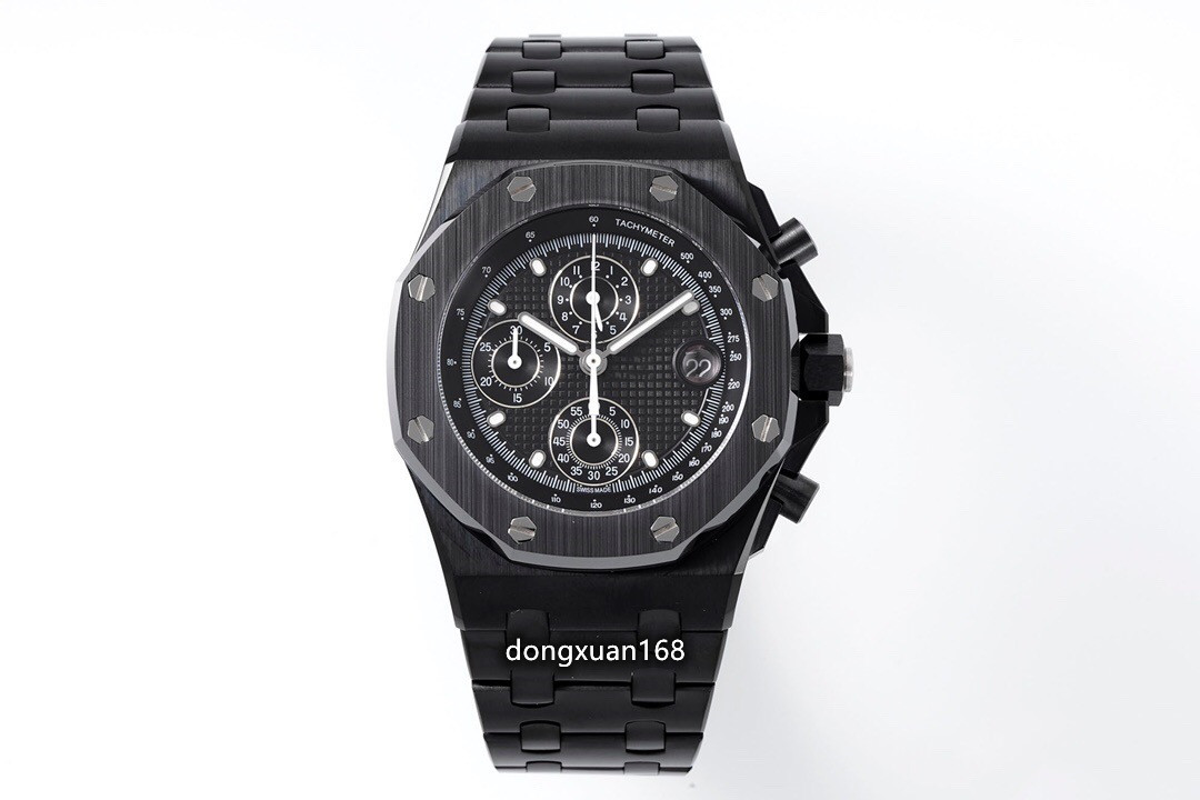 

APF 26238 26470 26237 has a diameter of 42 mm and features a sapphire glass mirror with a 4404 movement 3126 timing function, As shown