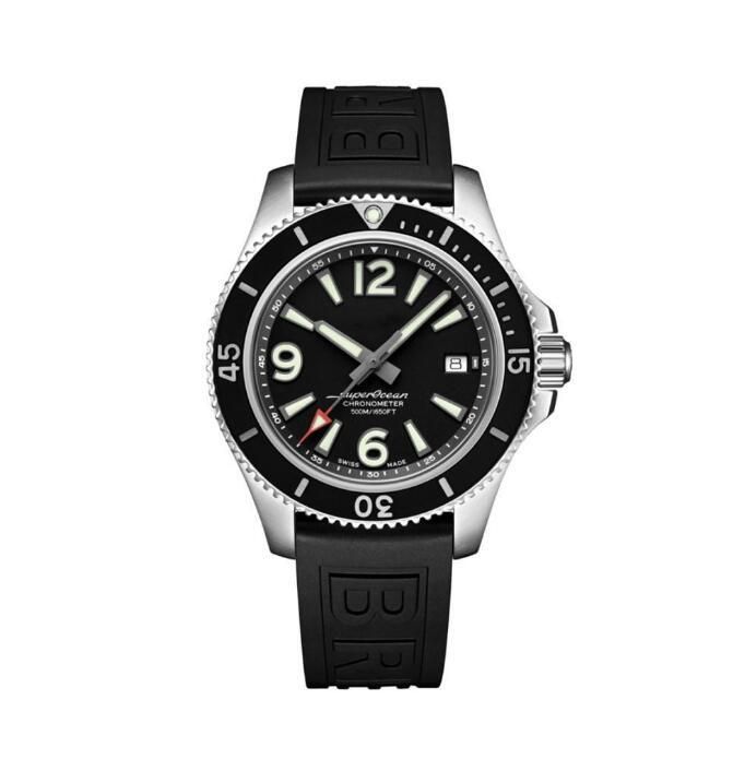 

U1 Top AAA Brietling Luxury New Mens Watch Ocean Rotatable Bezel Superocean Black Blue Rubber Stainless Steel Sapphire Glass Automatic Mechanical Movement Watches