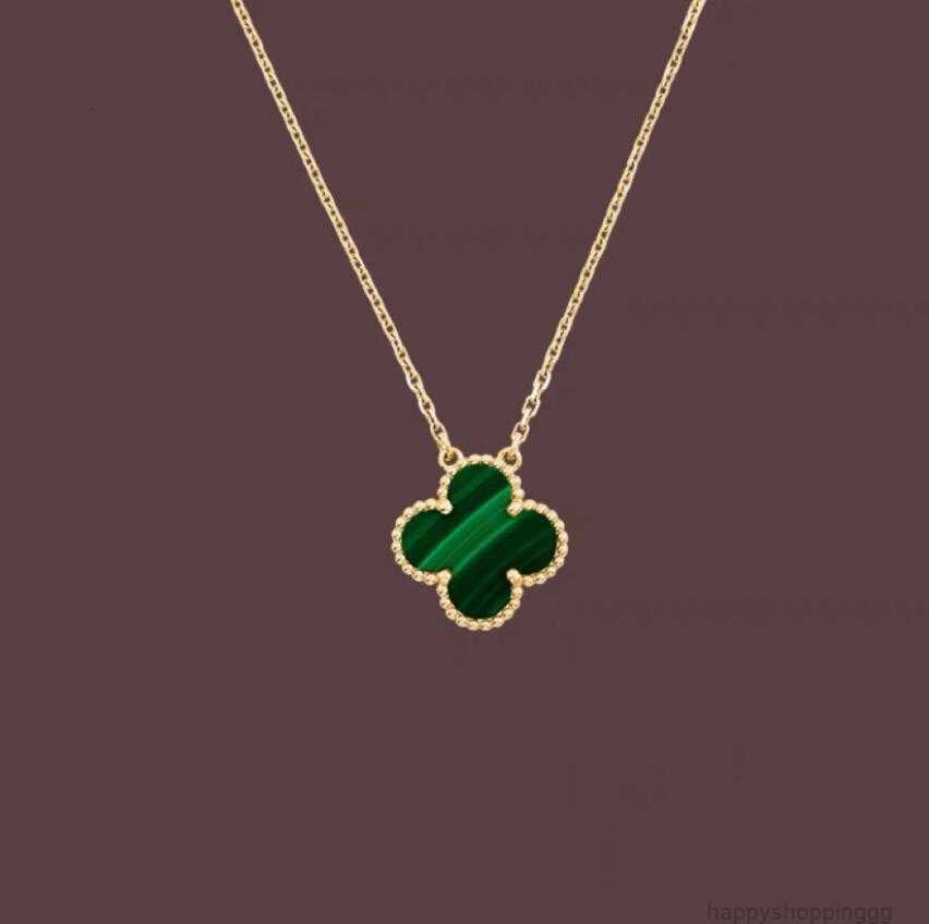 

Fashion Pendant Necklaces for women Elegant 4/Four Leaf Clover locket Necklace Highly Quality Choker chains Designer Jewelry 18K Plated gold girls Gift