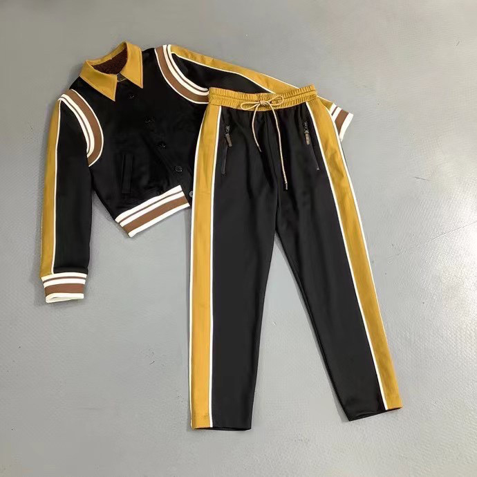 Women's Tracksuits Designer two-piece autumn winter long sleeved Sweatshirt sweatpants tracksuit man casual suit running sportswear high qua-image-875446308