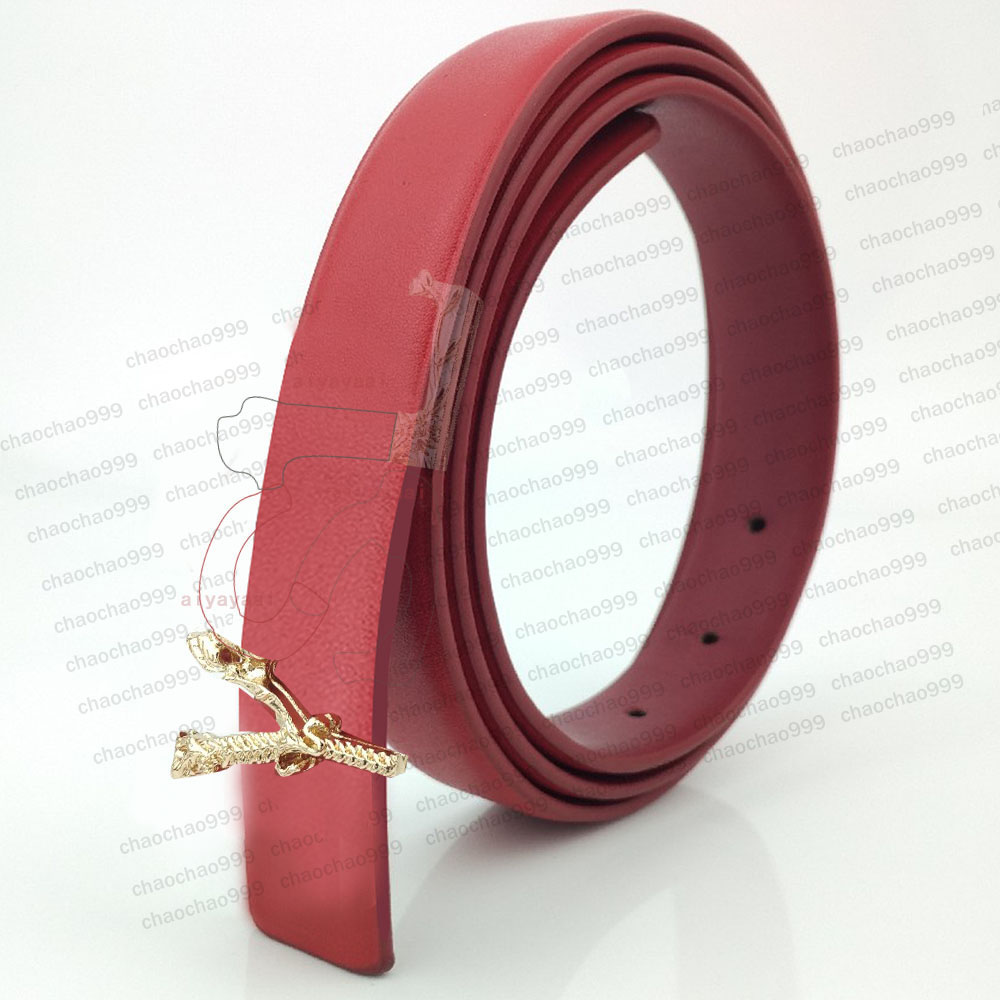 

NJ 8Fashion Smooth Buckle Belt High Quality Designers Retro Design Thin Waist Belts for Womens Men Width 2.5CM Genuine Cowhide 16 Color Optional Classic GU404, No box