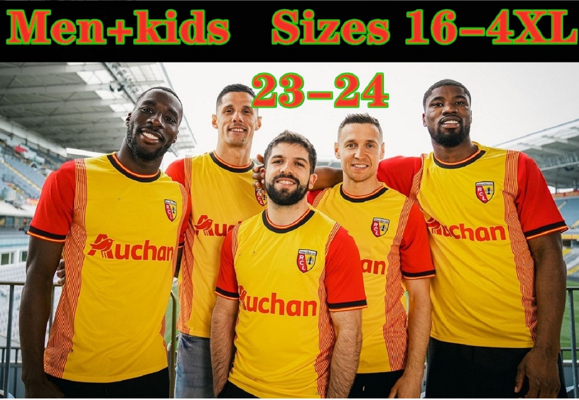 

RC Lens THIRD away maillot soccer jerseys 22 23 Saint-Barbe special KAKUTA OPENDA 11 GANAGO SOTOCA FOFANA CHLOE ses Football Shirt 2023 kids NOTRE SANG ESTO 3XL, Size s-xxl