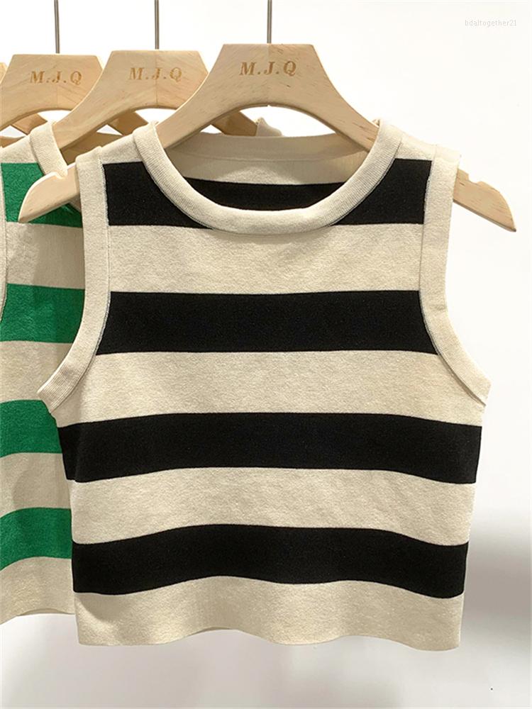 

Women's Tanks Summer T Shirt Women Elasticity T-Shirt Woman Clothes Tops Slim Tshirt Female Sleeveless Crop Top Tank Sexy Canale, Black