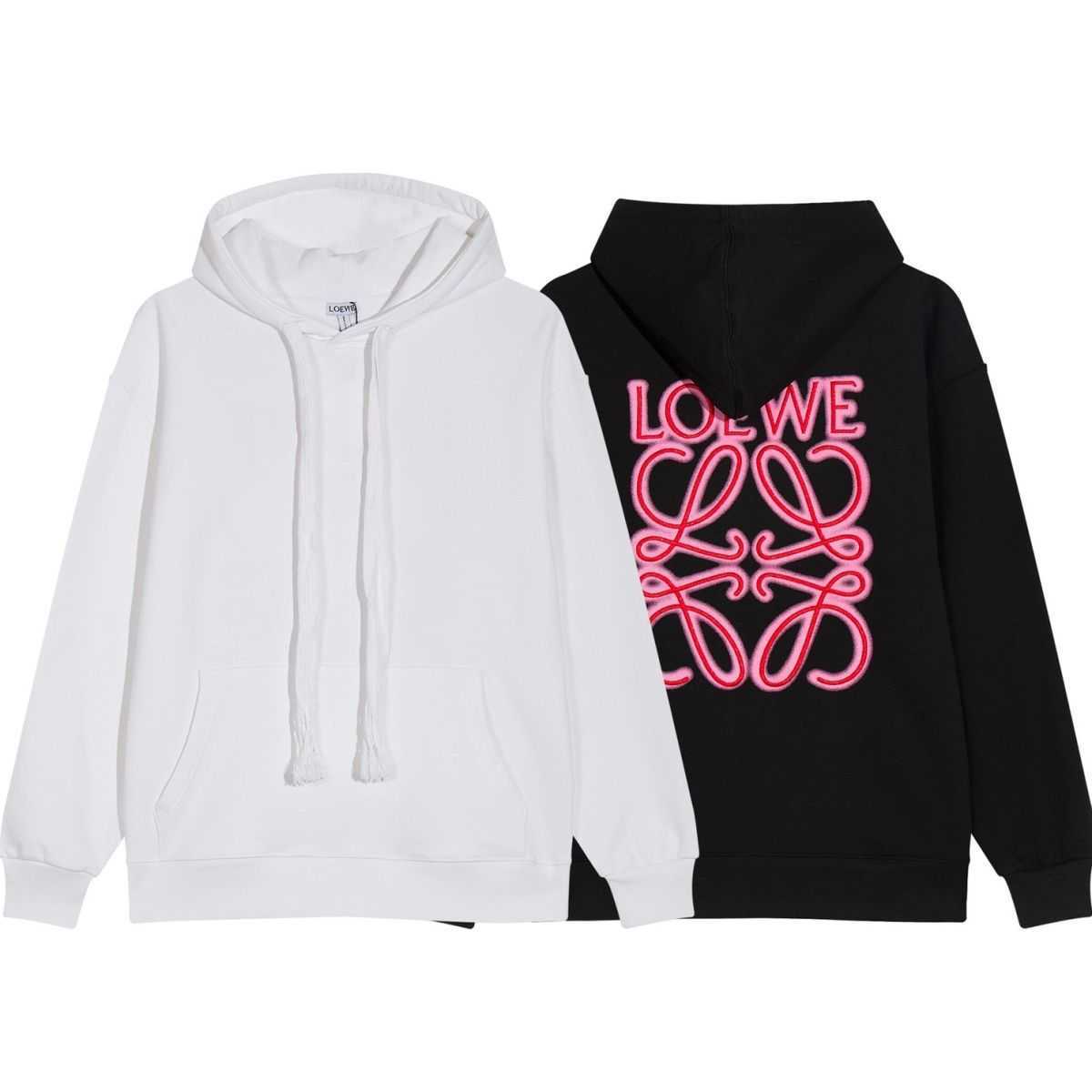 

Designer Clothing Mens Sweatshirts Hoodies Loewe Official Website Letter Embroidered Hoodie Original Thick Fabric Printed by a Japanese Printing Machine Fashion, Shipping fee