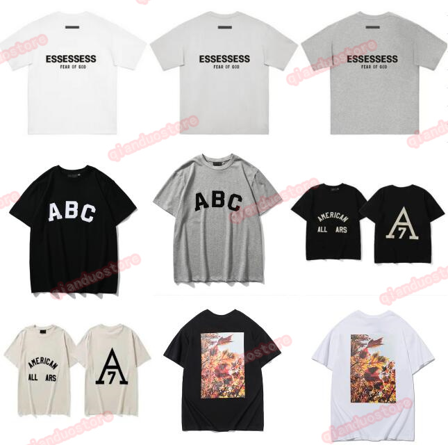 

Summer essentail t shirt Designers essen Casual shirts Men Women Luxury Shorts essent tshirt essent Chest Print Fashion Tops Tees essentiel T-shirt, K111