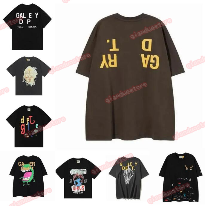 

Galleries Depts T shirt Mens Designer T Shirts Vintage Retro Washed Shirt Womens Tees Fashion Short Sleeve Casual High Street Tops Summer Clothing Clothes White, K111