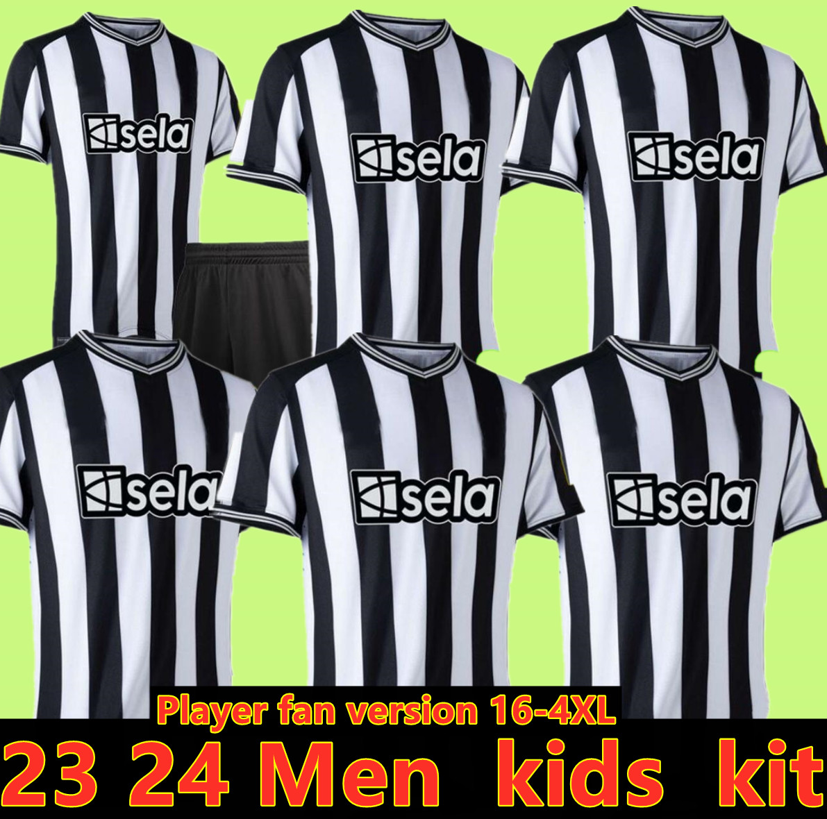 

SOCCER jerseys XXXL 4XL 23 24 Newcastle SHEARER Retro HAMANN SHEARER PINAS BARNES 2023 2024 Men kids kit OWEN FOOTBALL SHIRTS COLE NewcastleS, Orange