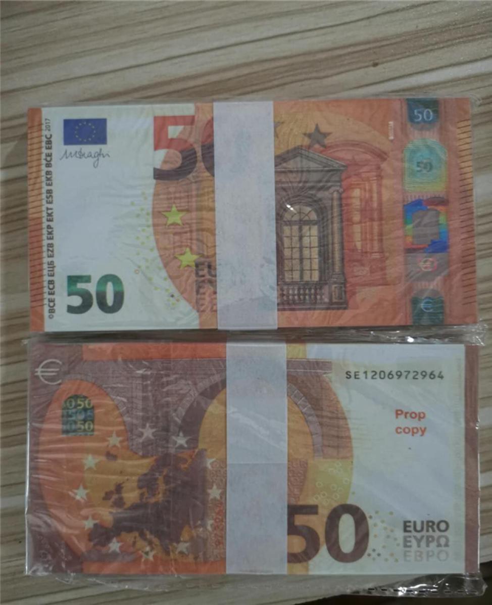 

Fake Money Banknotes Euros Prop Money Paper EUR 10 20 50 100 200 500 Bills Bank Note Business Gifts Fake Paper Money for Col4785339