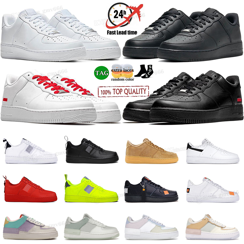 

2023 men women af1 running shoes one designer airforces sneakers 1s low Triple White Black Utility Red Pale Ivory Spruce Aura mens trainers platform shoe Air Force, 16