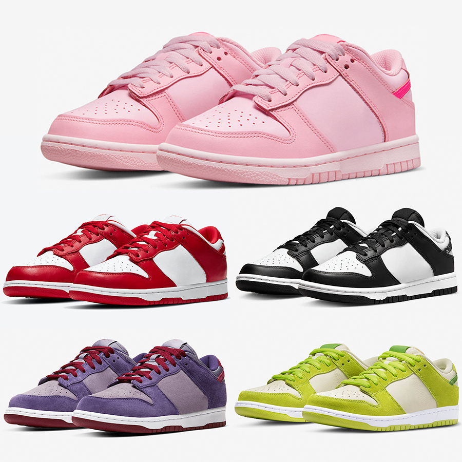 

Low Running Shoes SB Low Trainers White Black Panda Chicago University Blue Red Sports Shoes Mens Womens Triple Pink Court Purple Elephant Green Outdoor Sneakers, #11