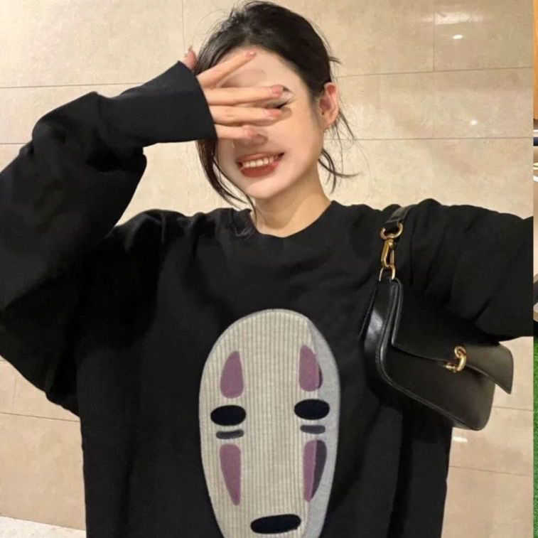 

Designer Clothing Mens Sweatshirts Hoodies Loewe 22ss New Qianyous Faceless Male Embroidery Pattern Loose Unisex Sweater Fashion Streetwear Pullover jacket Jump, Shipping fee