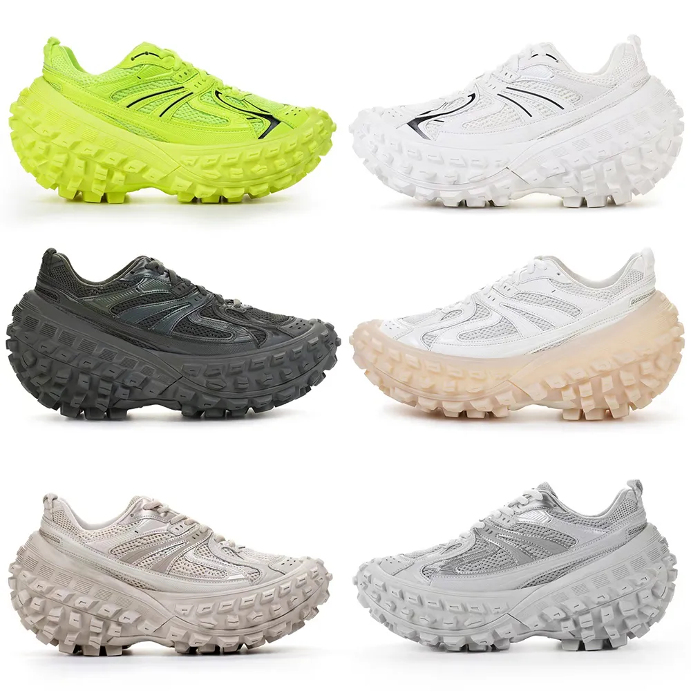 

Designer Platform Tire shoes Defenders Casual Shoes Luxury Rubber Sneakers Beige Black STARS LOVES Trainers Sports With Box 36-45 High Quality Shoes Running Shoes
