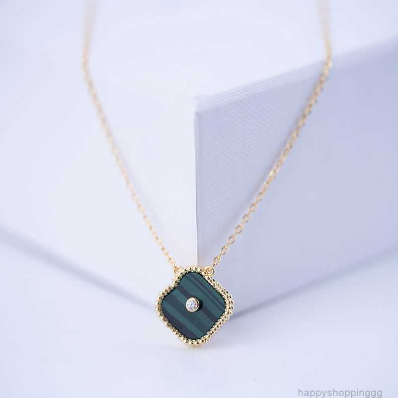 

Necklace designer womens necklace heart necklace Four Leaf Clover Necklaces Pendants Van Clover 18K Gold Plated gift red luxury jewelry designer jewellery chain