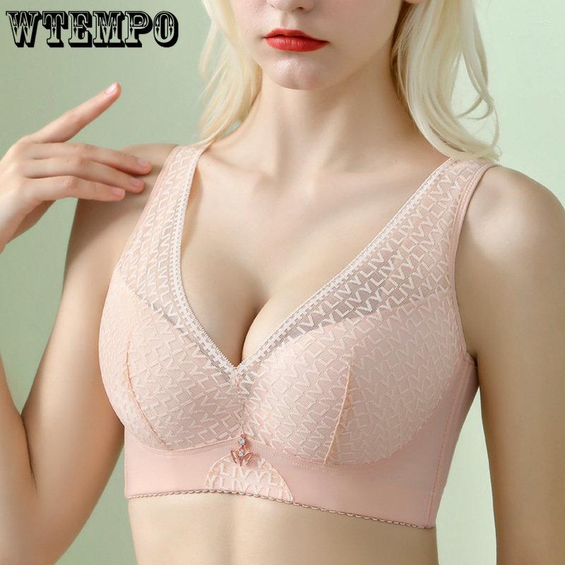 

Bras E Cup Plus Size Bra Women Push Up Sexy Lace Fancy Underwear Adjustable Gathered Bralette Sensual Lingerie Wide Back Strap, Black