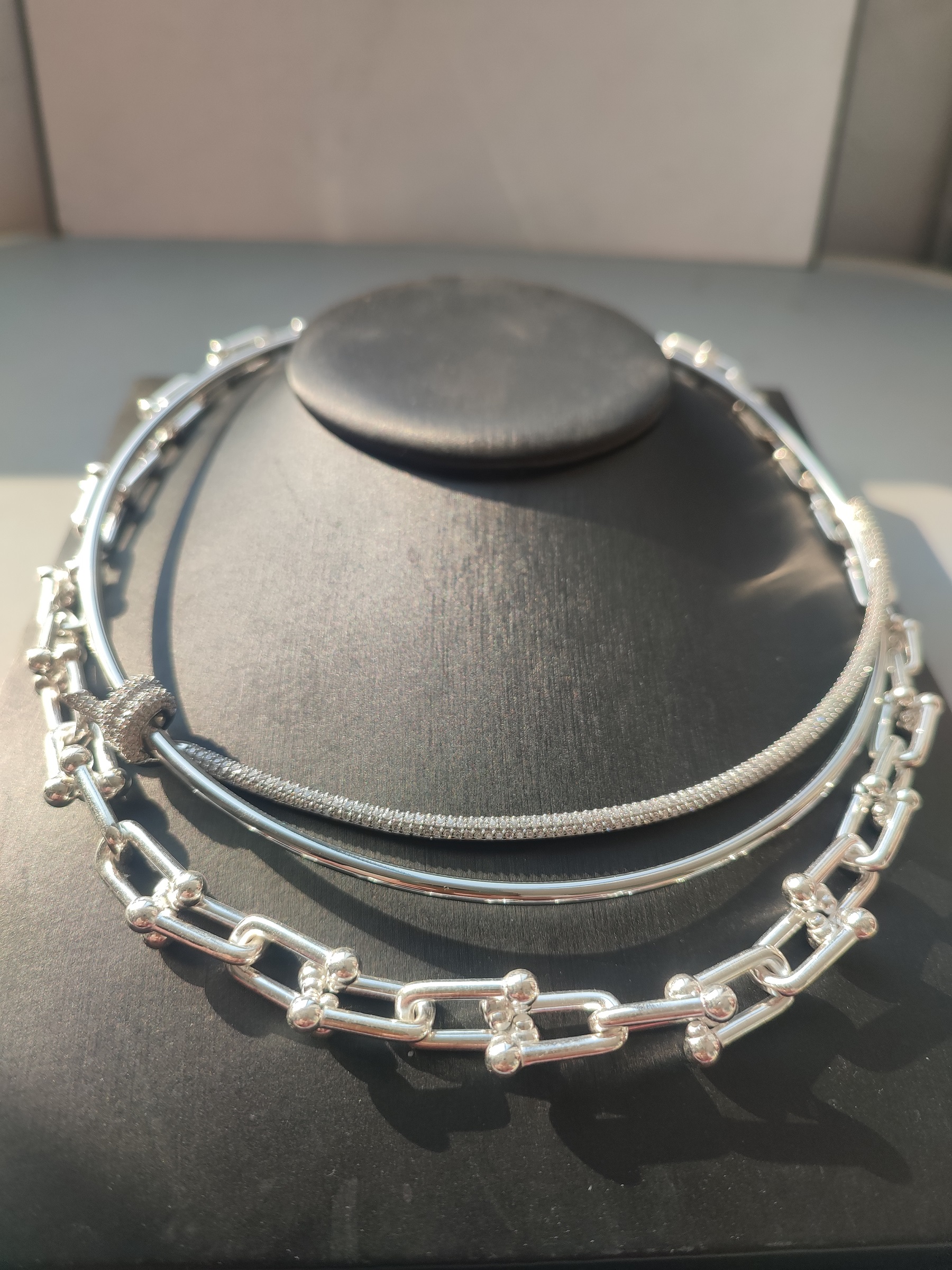 

new fashion iced cuban link chain silver Tennis Chains gold necklaces diamond tennis chain necklace women heart gold choker designer jewelry clovers designer love