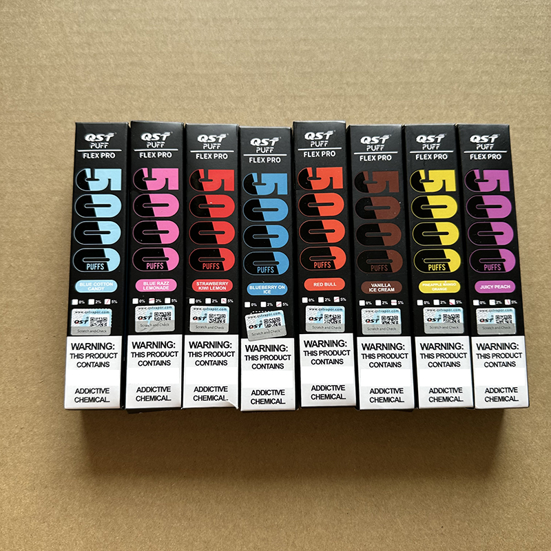 

100% Authentic cigarettes Rechargeable Disposable vape Device 15 Colors 500mAh Battery 12ml Price With security code Vapes Pen 5000 puffs High Capacity Puff Flex Pro