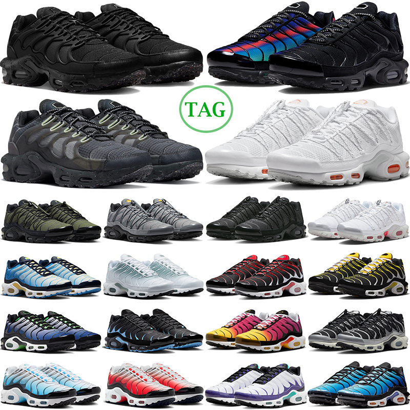 

tn terascape plus running shoes men women tns Utility Clean White Olive Black Yellow Reflective Unity University Blue Oreo mens trainers outdoor sports sneakers, #16