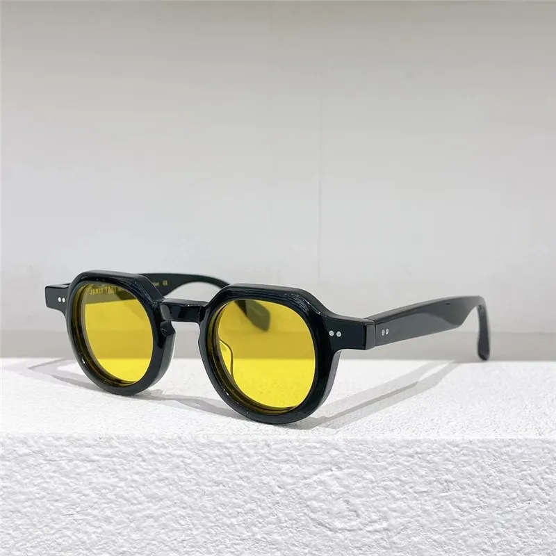 

JAMES TART 230 Sunglasses For Men Women Summer Style Anti-Ultraviolet Retro Plate Full Frame Random Box 5A