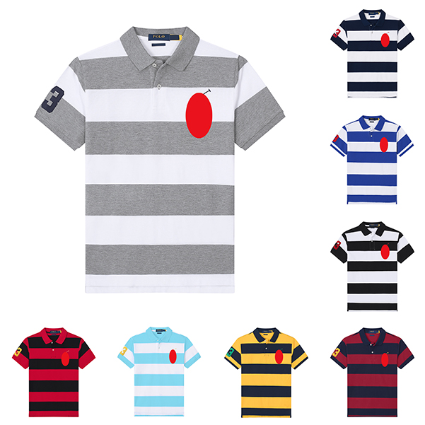 

Tshirts Designers Fashion T Shirts Ralphs Polos Mens Women T-shirts Tees Tops Man S Casual Chest Letter Shirt Luxurys Clothing Sleeve Laurens Clothes