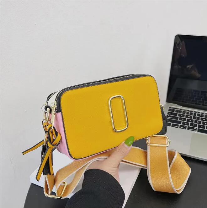 

Multicolor Camera Bag Marcie Shoulder Bag Wallet Women's Men's COOL Envelope Marc Jobs French Stick Handbag Handbag Hobo Handbag Travel Flap Strap Women's