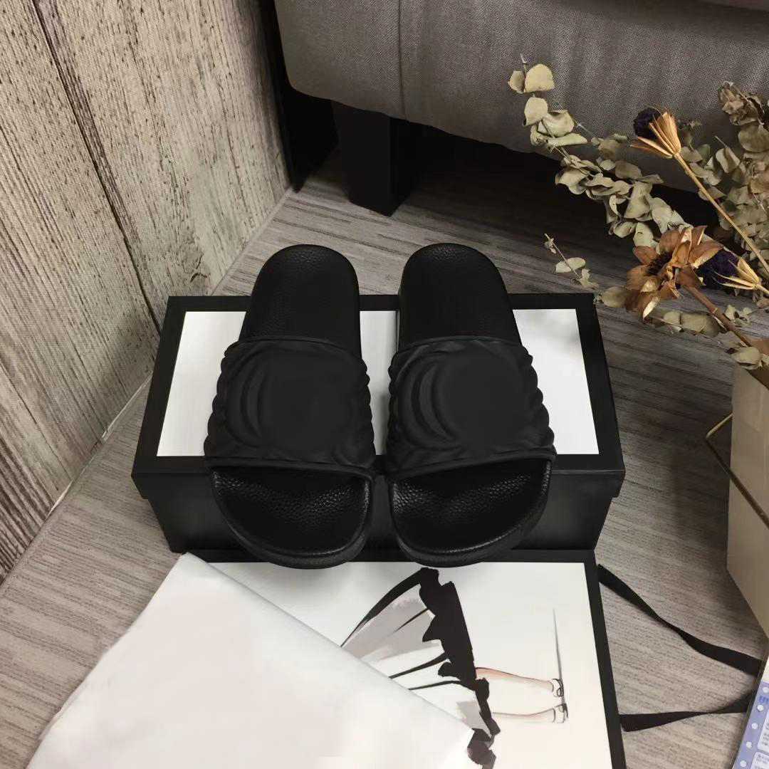 

Men Women Slides Designer Slippers Summer Sandals Beach Slide Flat platform Ladies Sandal Bathroom Home Flip Flops Striped Slipper Box 35-48, 30