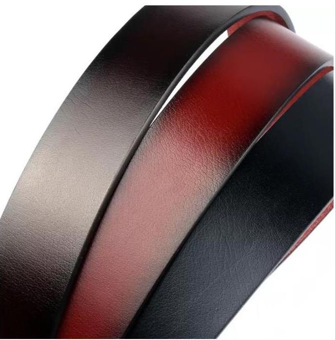 

Fashion Designer Belt Ladies Ceinture beltGenuine Leather Belts For Womens Mens Casual Waistband Gold Smooth Buckle, Black