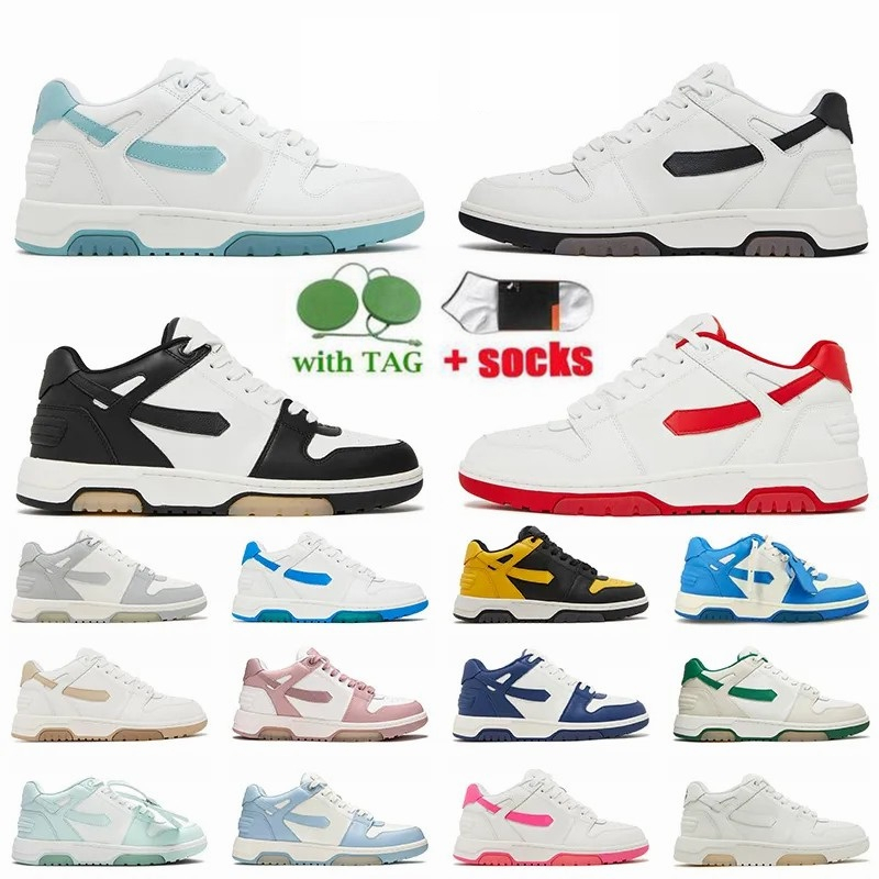 

Designer Shoes Out Of Office White Sneakers For Men Women Black Panda UNC Light Blue Low Tops Fashion Luxury White Flats Dhgate Plate-forme Trainers, 26