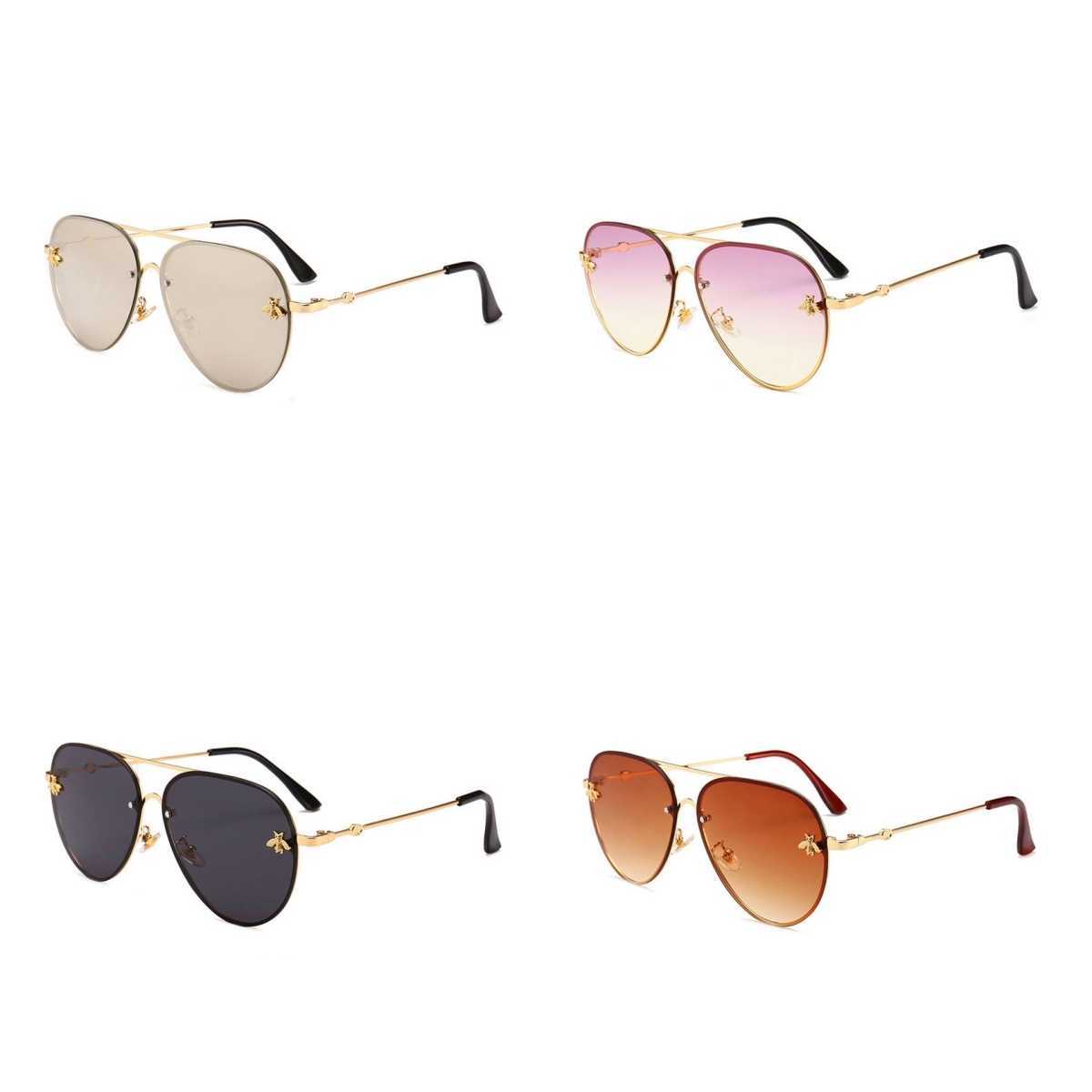 

Ladies Luxury Sunglasses For Women Designer Good Quality Fashion Metal Oversized Sun Glasses Vintage Female Male Polarized Spectacles