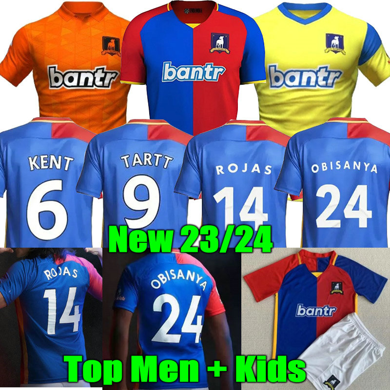 

2023 2024 AFC Richmond Soccer Jerseys Fans Player Version 23 24 Ted Lasso Season home away third Man Kids Football Shirs Orange Blue Red Yellow KENT TARTT ROJAS MLS
