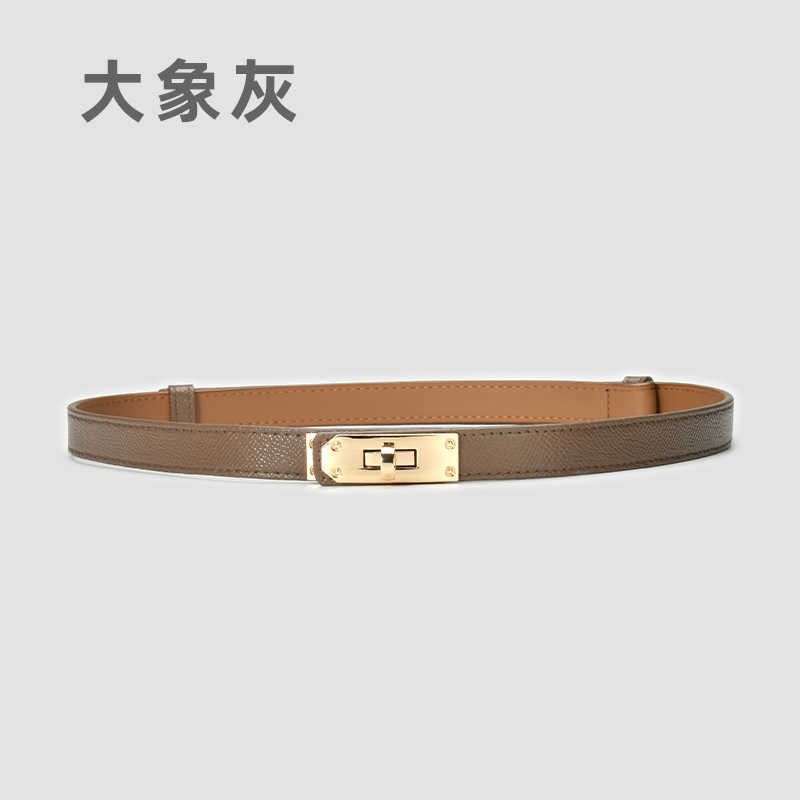 

Women's Leather Thin Belts Fashion Decorative Belt Kellys Dresses Small Suits Formal Must-Have Multipl, No box