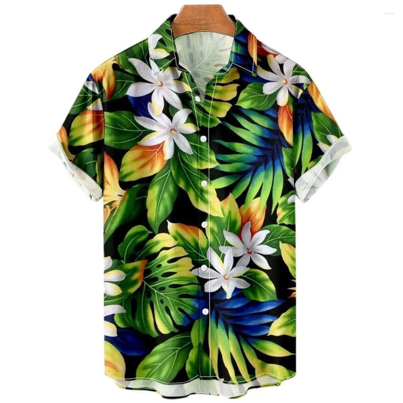 

Men' Casual Shirts Plant Flowers And Grasses For Men 3d Printed Men' Hawaiian Shirt Beach Oversized Blouse Camisa Camisas Hombre, 01
