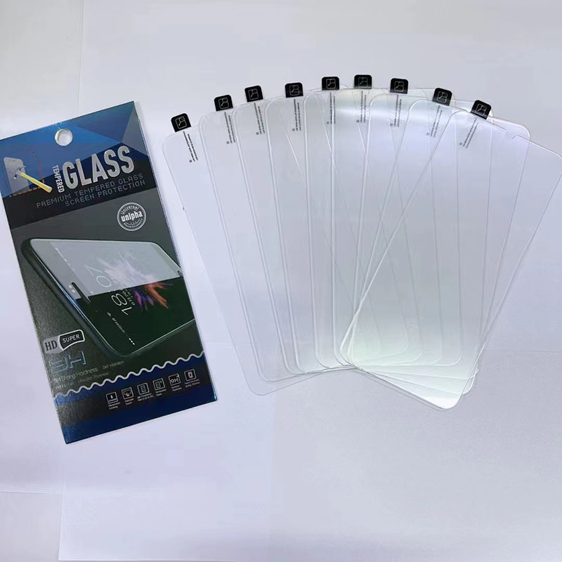 

3D A+ clear tempered Glass For Iphone 14 13 12 pro max 11 X 9H Screen Protector oppbag